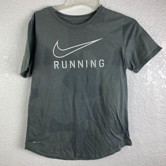 Nike Womens Size Medium Running Tee Dri Fit - Picture 1 of 4
